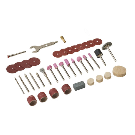 DRAPER Rotary Multi-Tool Accessory Set (40 Piece) Model No. AMT135SF40-1