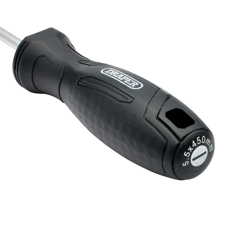 Slotted Hard Grip Screwdriver, 5.5 x 450mm : Model No. 220/SL
