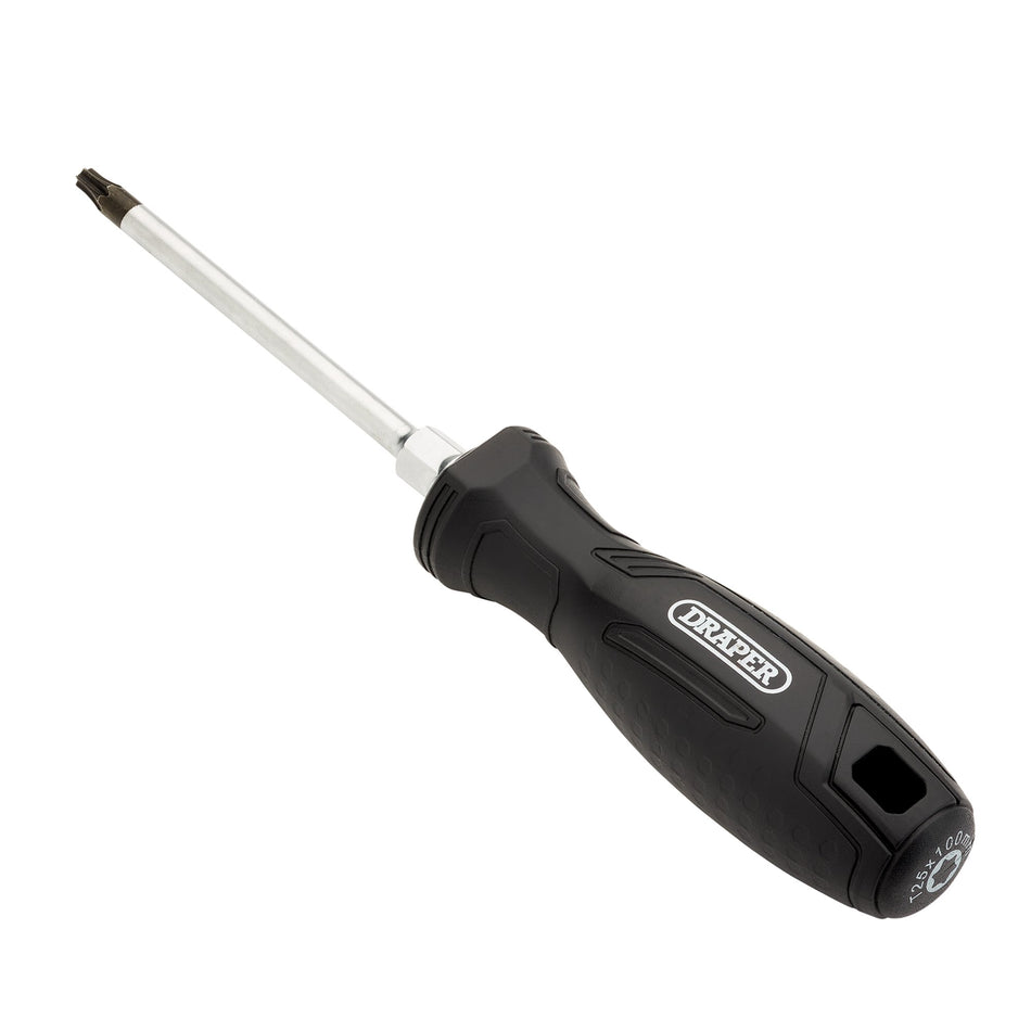 Draper TX-STAR Hard Grip Screwdriver, T25 x 100mm : Model No. 220/T