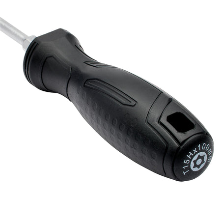 Draper TX-STAR Tamperproof Hard Grip Screwdriver, T15H x 100mm : Model No. 220/TH
