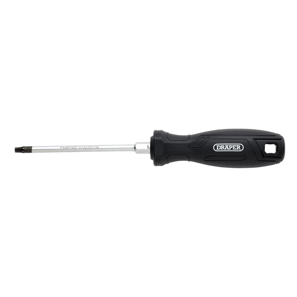 Draper TX-STAR Tamperproof Hard Grip Screwdriver, T20H x 100mm : Model No. 220/TH