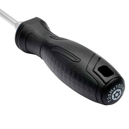 Draper TX-STAR Tamperproof Hard Grip Screwdriver, T20H x 100mm : Model No. 220/TH