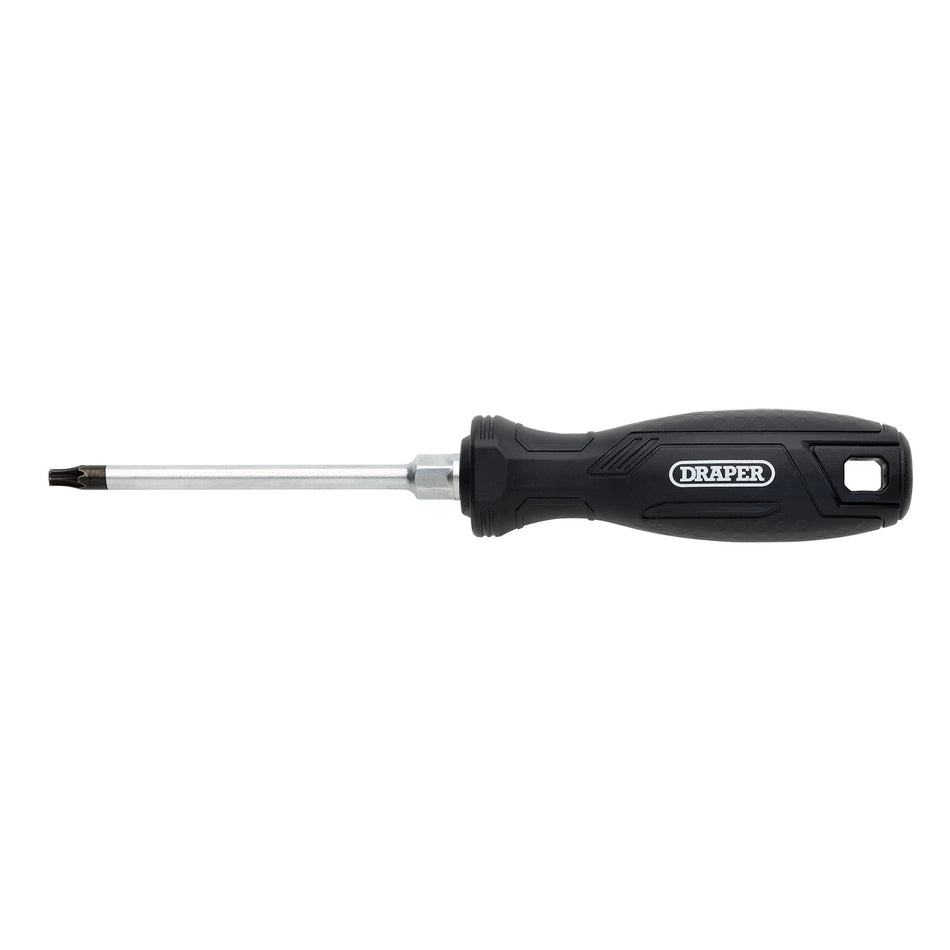 Draper TX-STAR Tamperproof Hard Grip Screwdriver, T25H x 100mm : Model No. 220/TH