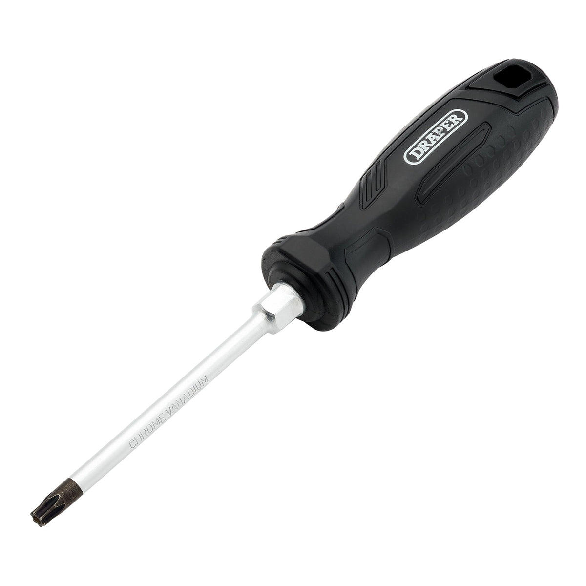 Draper TX-STAR Tamperproof Hard Grip Screwdriver, T30H x 100mm : Model No. 220/TH