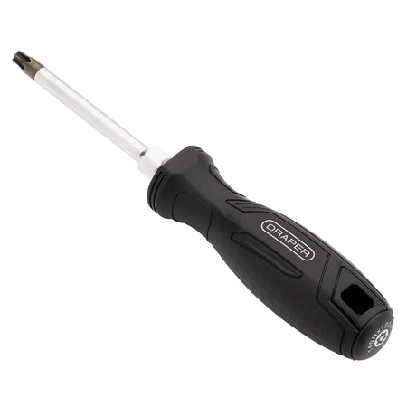 Draper TX-STAR Tamperproof Hard Grip Screwdriver, T40H x 100mm : Model No. 220/TH