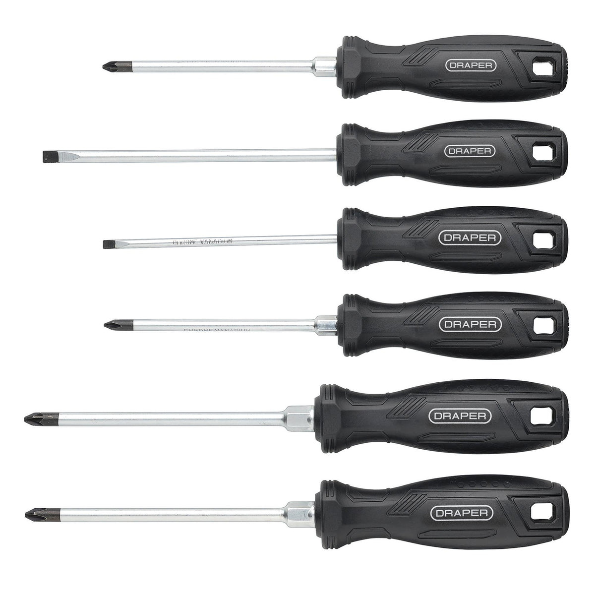 Hard Grip Screwdriver Set (6 Piece) : Model No. 220/S2