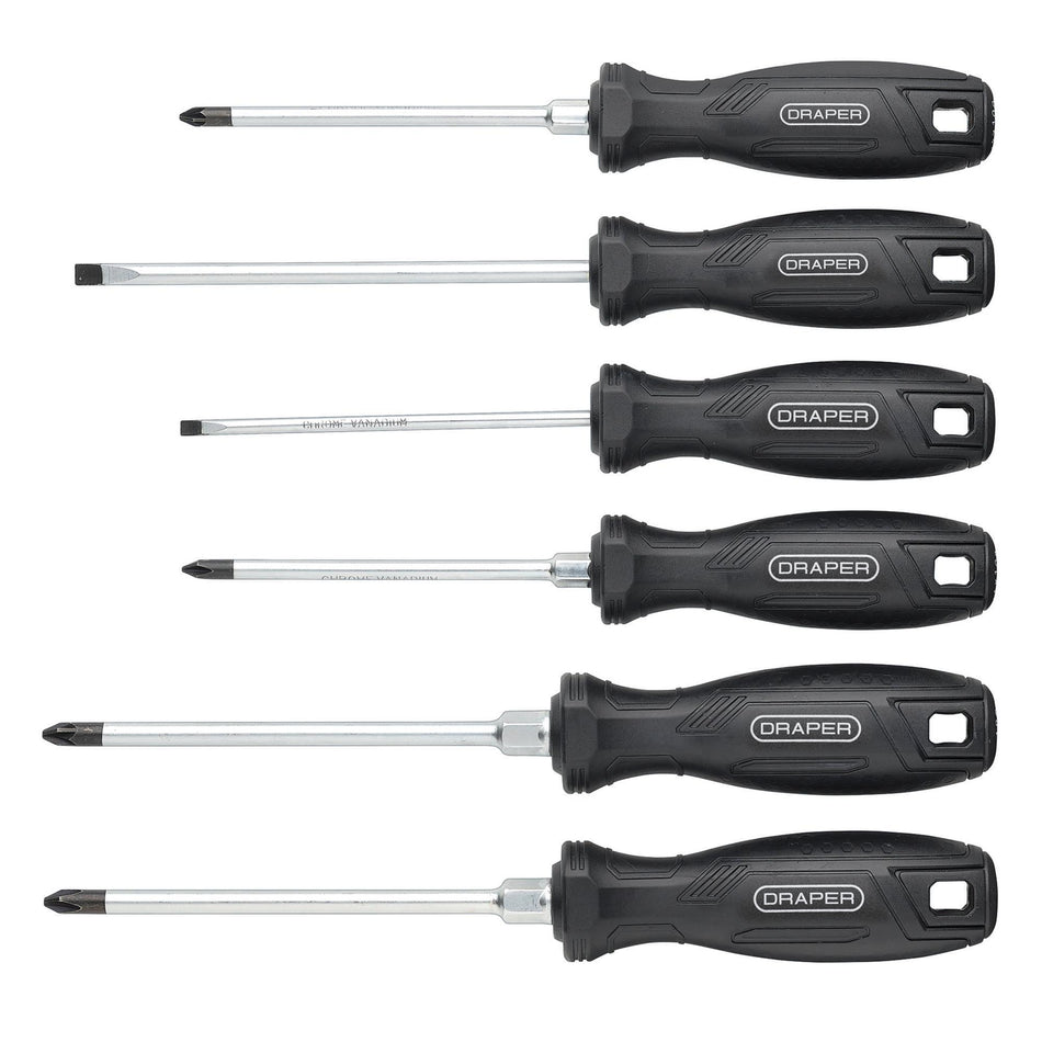 Hard Grip Screwdriver Set (6 Piece) : Model No. 220/S2
