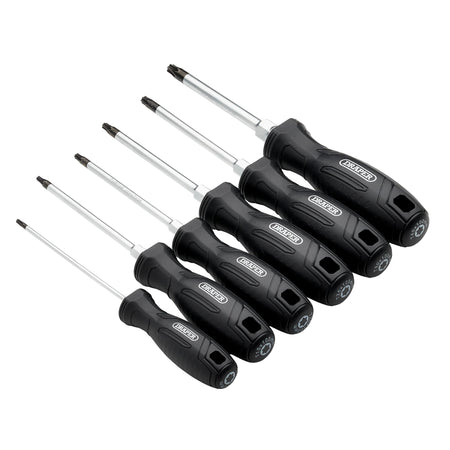 Draper TX-STAR Hard Grip Screwdriver Set (6 Piece) : Model No. 220/S3