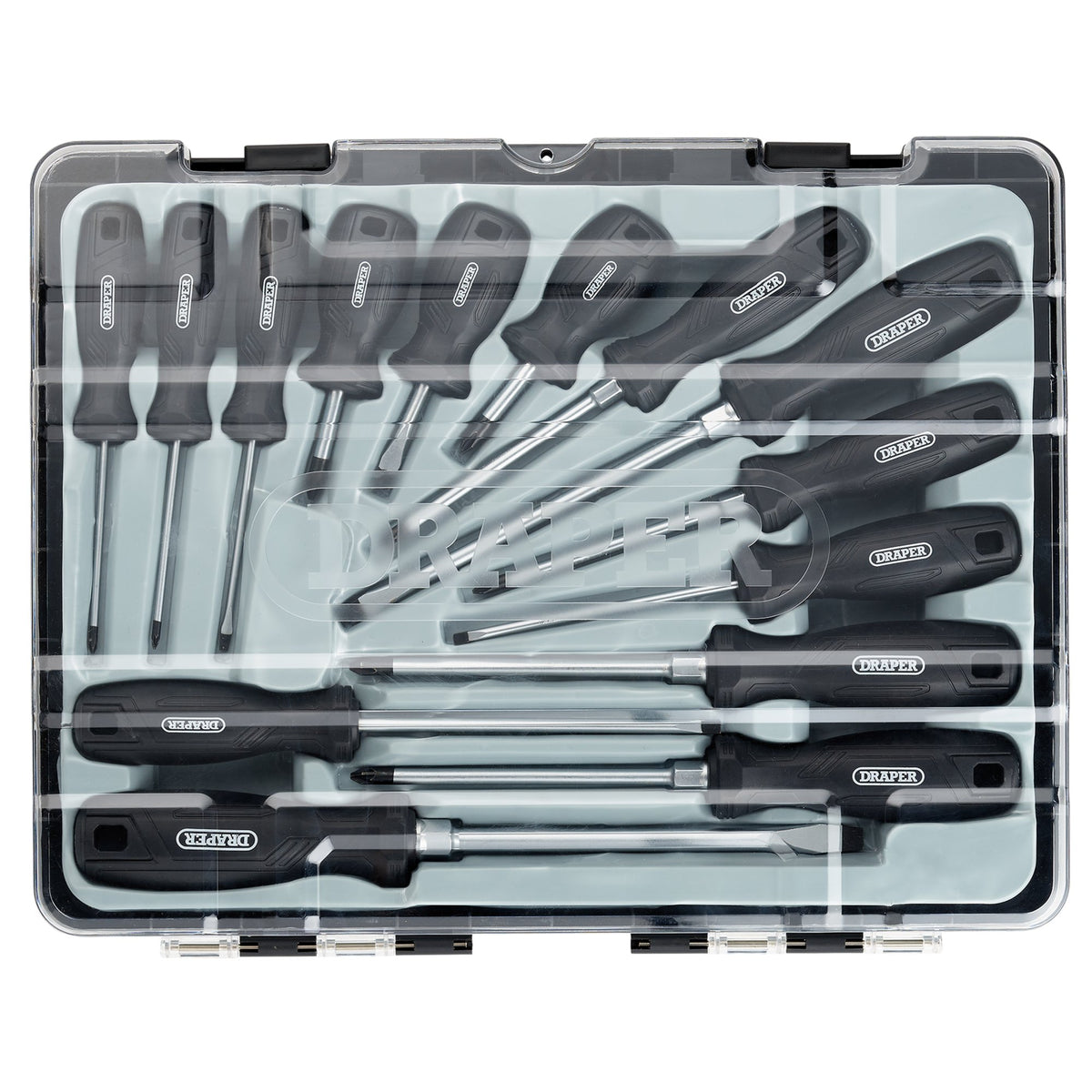 Hard Grip Screwdriver Set (14 Piece) : Model No. 220/S5