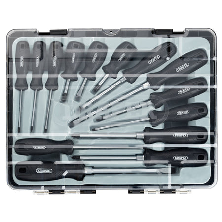 Hard Grip Screwdriver Set (14 Piece) : Model No. 220/S5