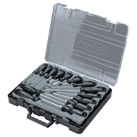 Hard Grip Screwdriver Set (14 Piece) : Model No. 220/S5