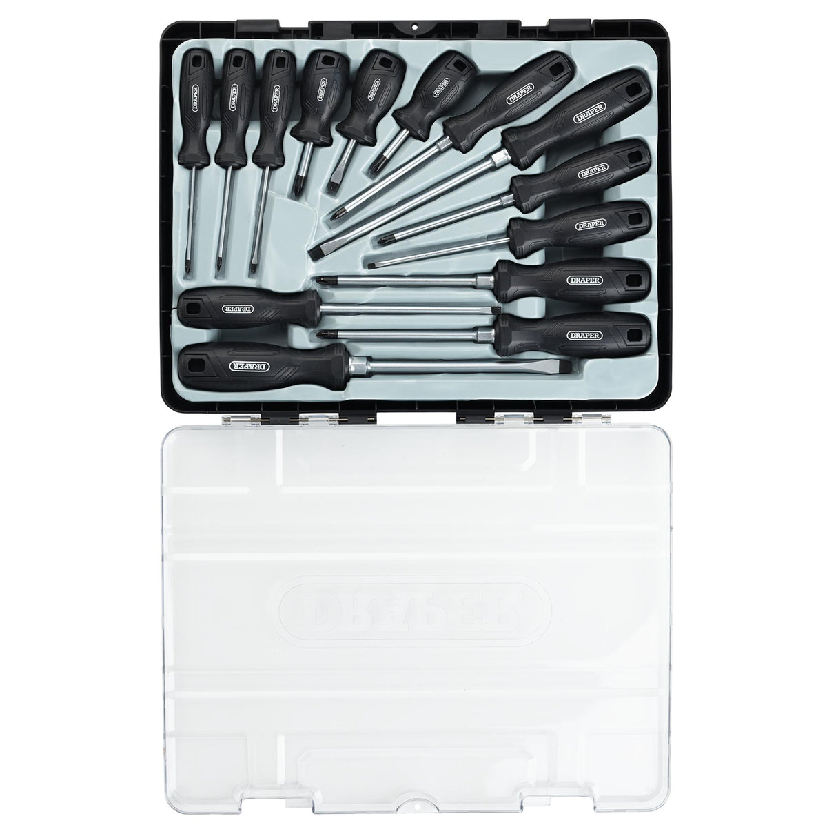 Hard Grip Screwdriver Set (14 Piece) : Model No. 220/S5