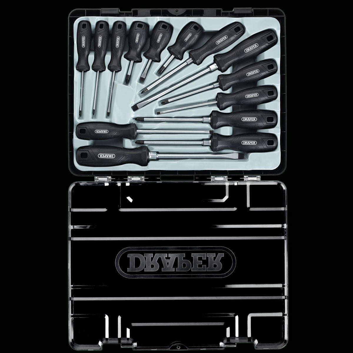 Hard Grip Screwdriver Set (14 Piece) : Model No. 220/S5