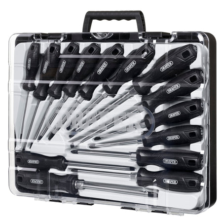 Hard Grip Screwdriver Set with Draper TX-STAR (14 Piece) : Model No. 220/S6