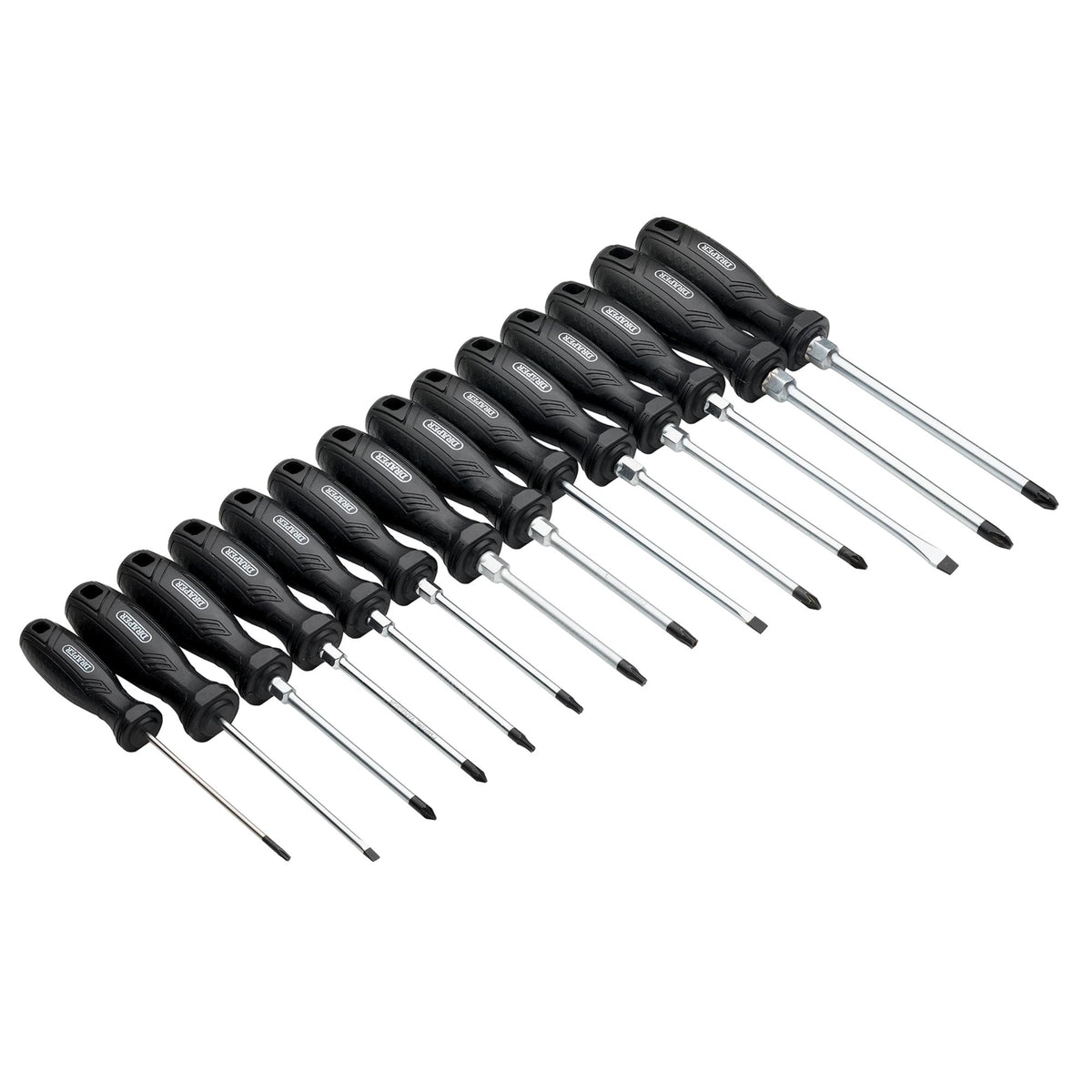 Hard Grip Screwdriver Set with Draper TX-STAR (14 Piece) : Model No. 220/S6