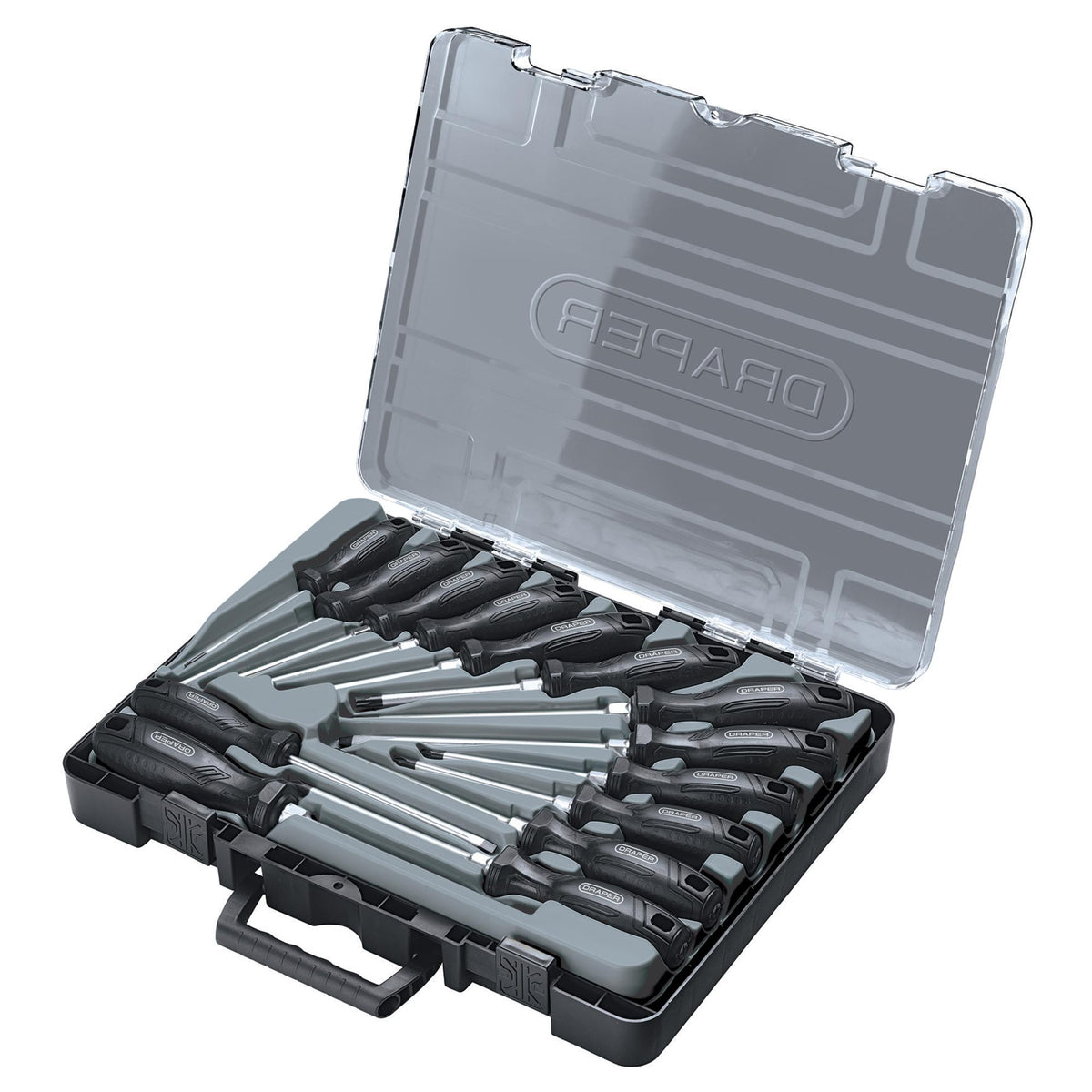 Hard Grip Screwdriver Set with Draper TX-STAR (14 Piece) : Model No. 220/S6