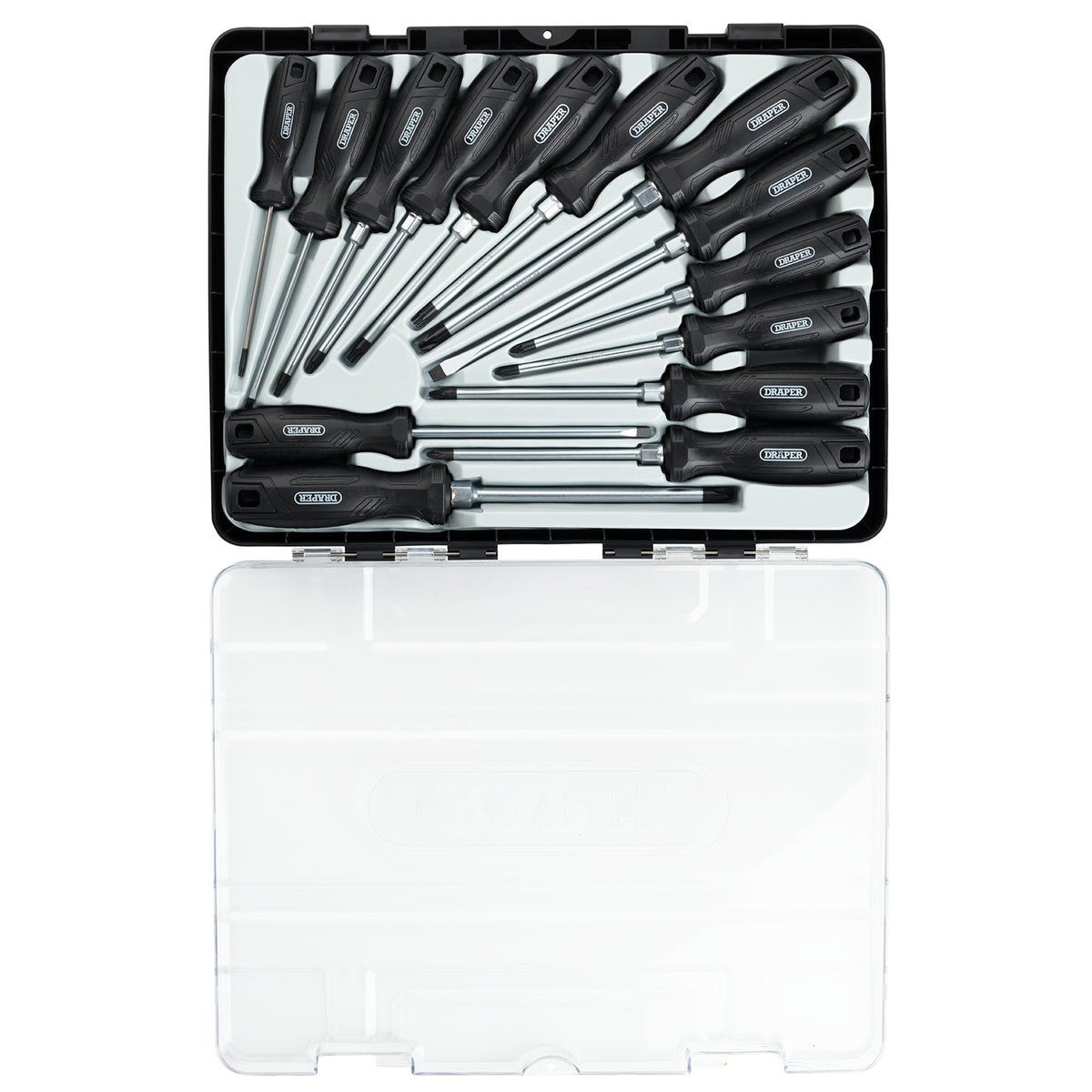 Hard Grip Screwdriver Set with Draper TX-STAR (14 Piece) : Model No. 220/S6
