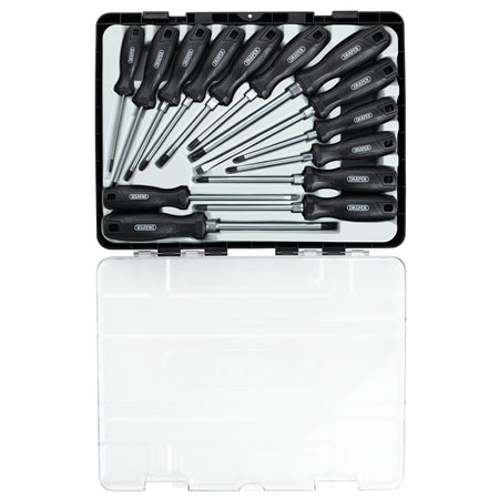 Hard Grip Screwdriver Set with Draper TX-STAR (14 Piece) : Model No. 220/S6