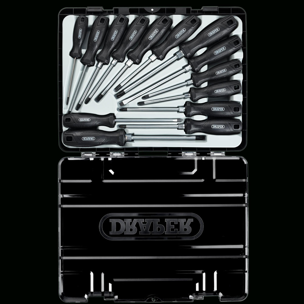 Hard Grip Screwdriver Set with Draper TX-STAR (14 Piece) : Model No. 220/S6