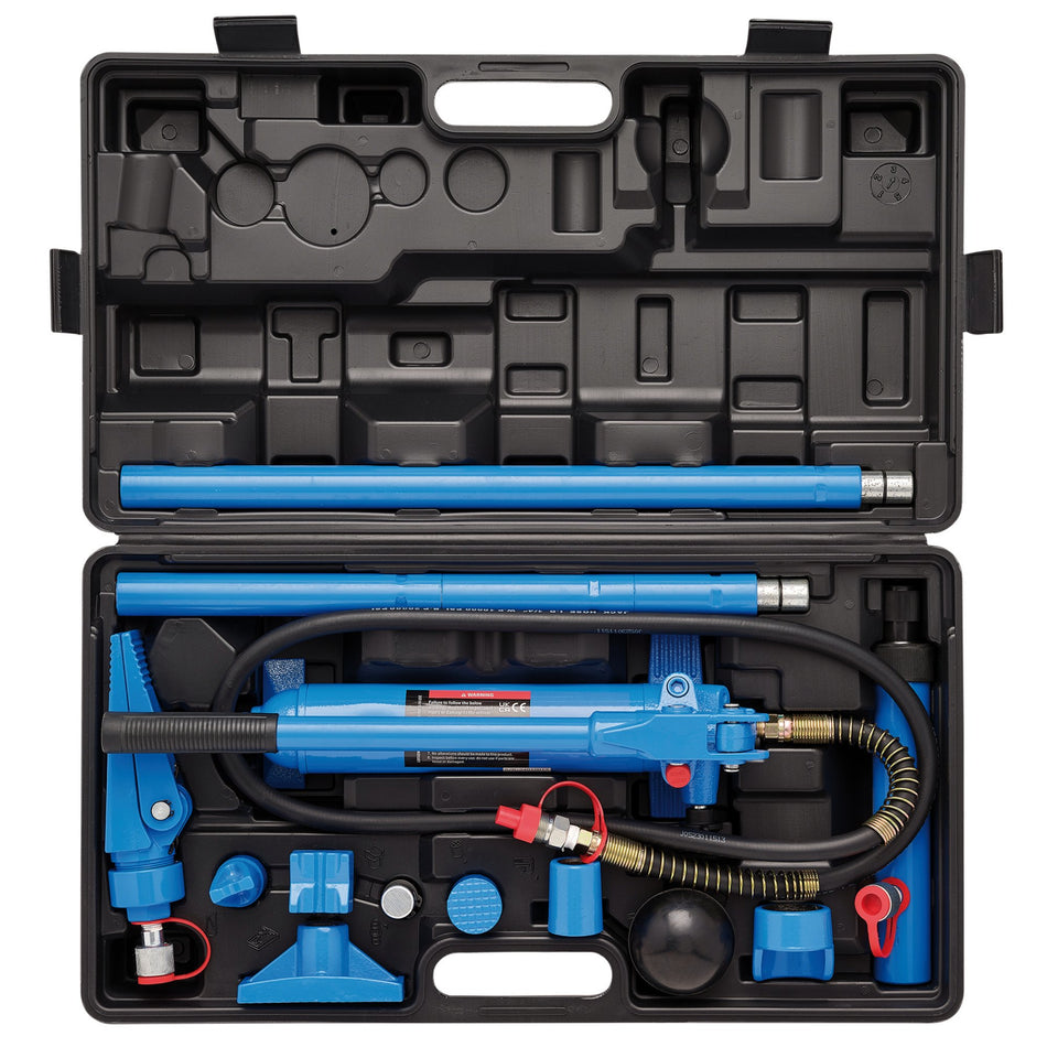 Draper Expert Hydraulic Body Repair Kit, 4 Tonne (15 Piece): No.BRKIT4