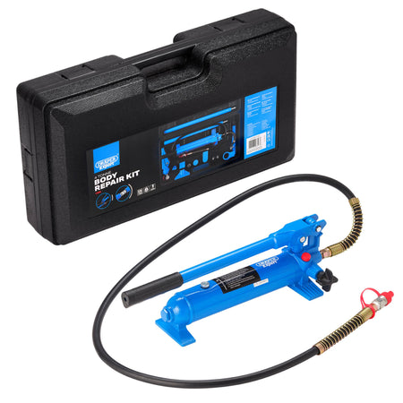 Draper Expert Hydraulic Body Repair Kit, 4 Tonne (15 Piece): No.BRKIT4