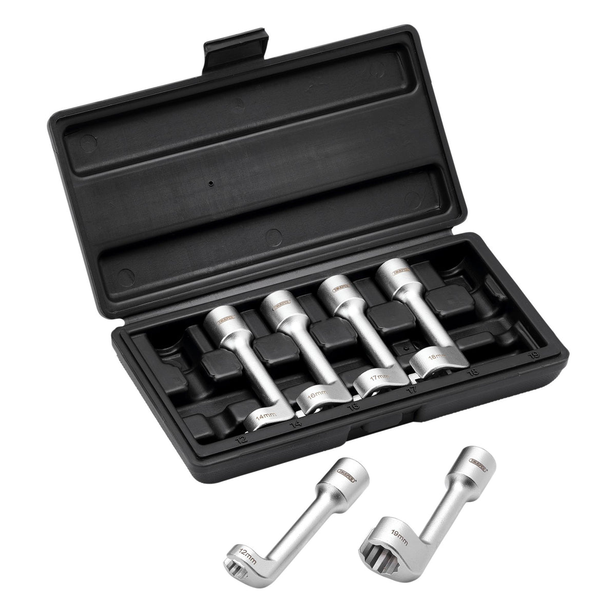Diesel Injector Line Socket Set, 1/2" Sq. Dr. (6 Piece): No.DISS/6PC