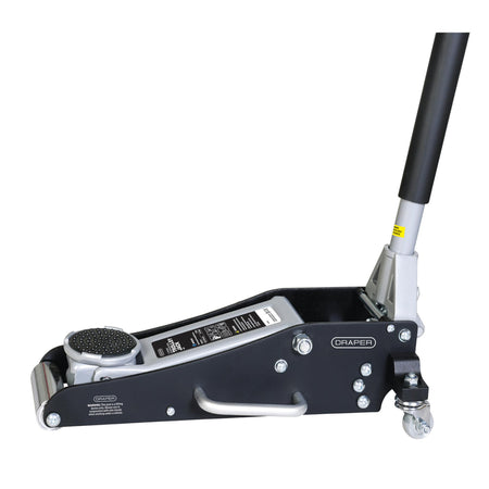 Aluminium and Steel Racing Trolley Jack, 1.5 Tonne: No.TJ125AS