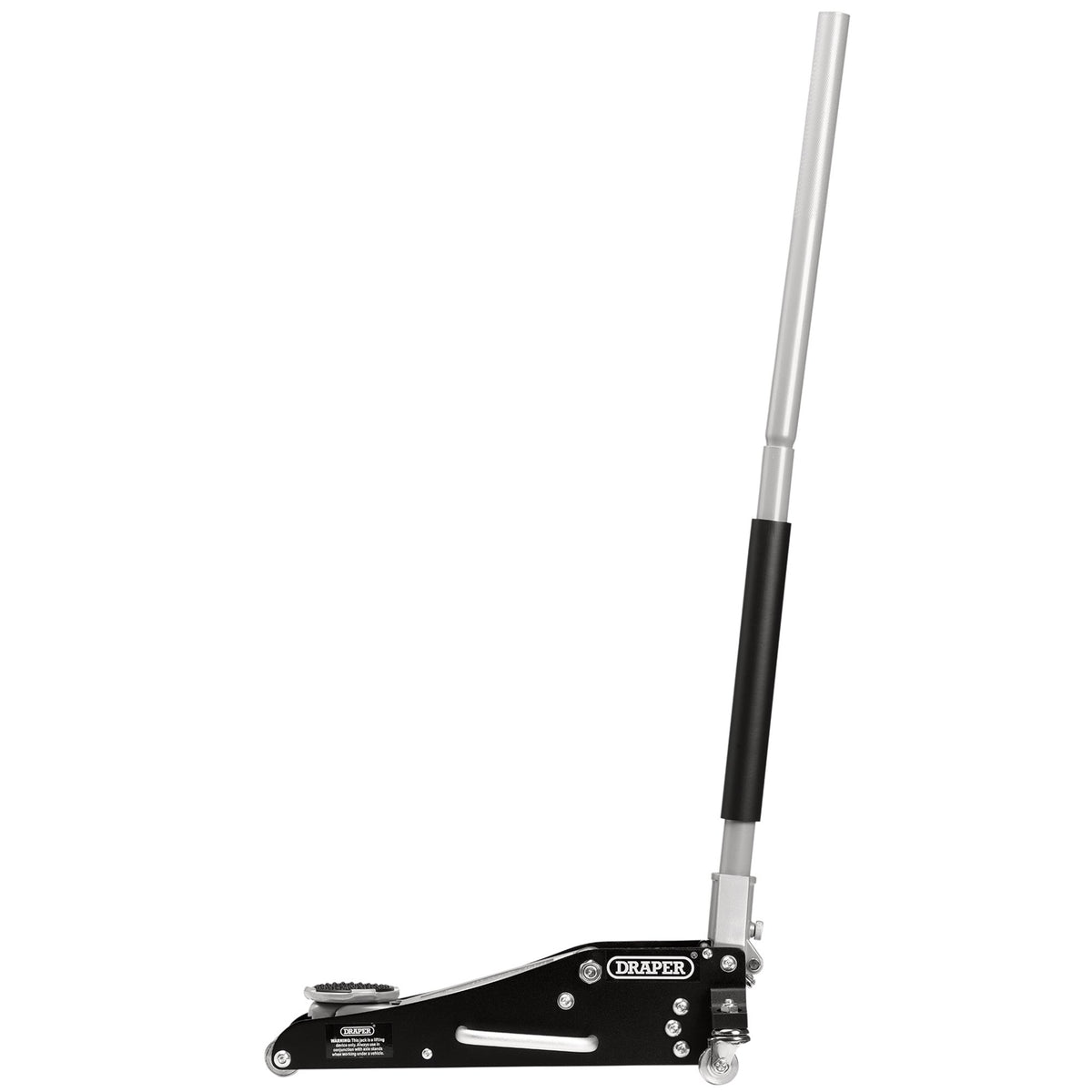 Aluminium and Steel Racing Trolley Jack, 1.5 Tonne: No.TJ125AS