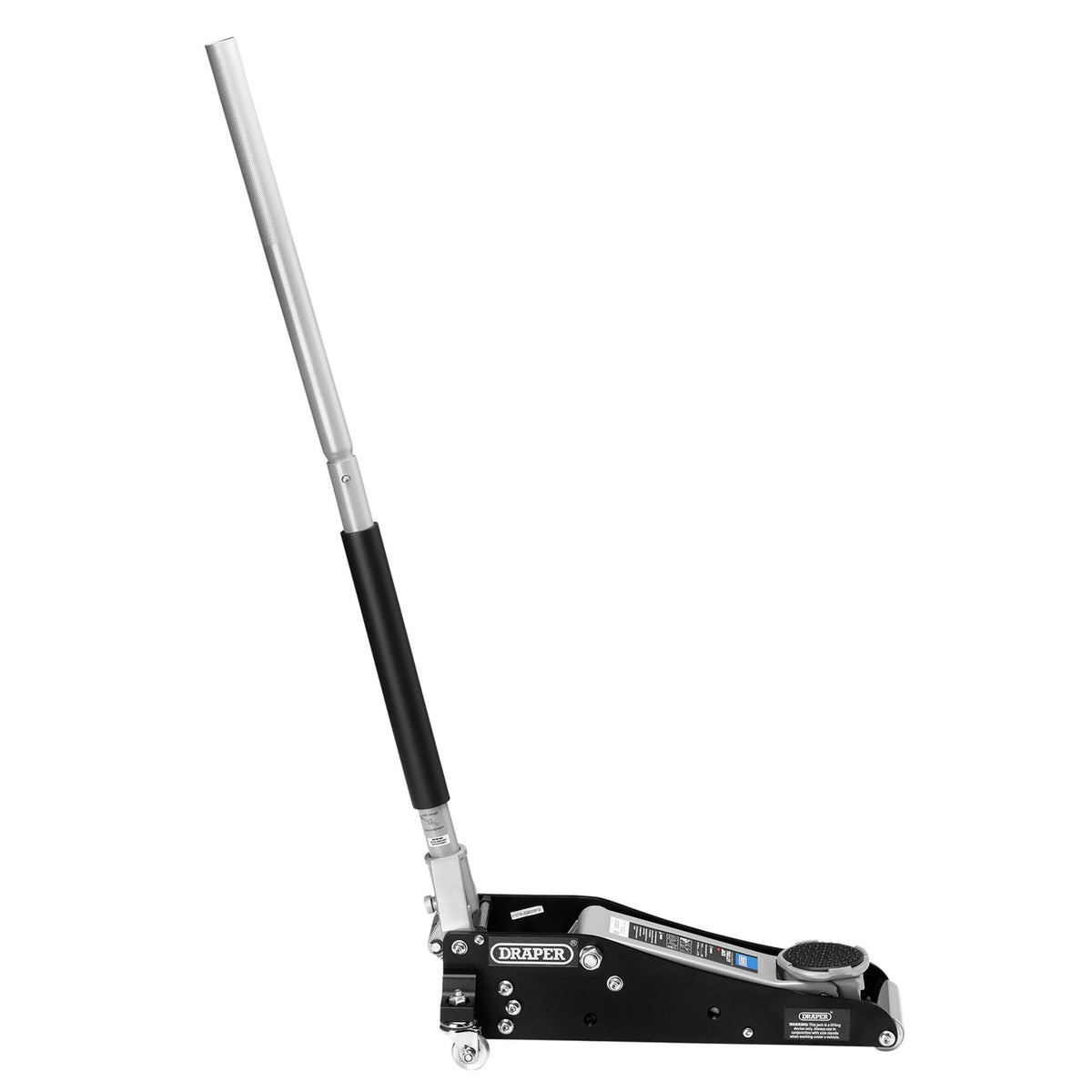 Aluminium and Steel Racing Trolley Jack, 1.5 Tonne: No.TJ125AS