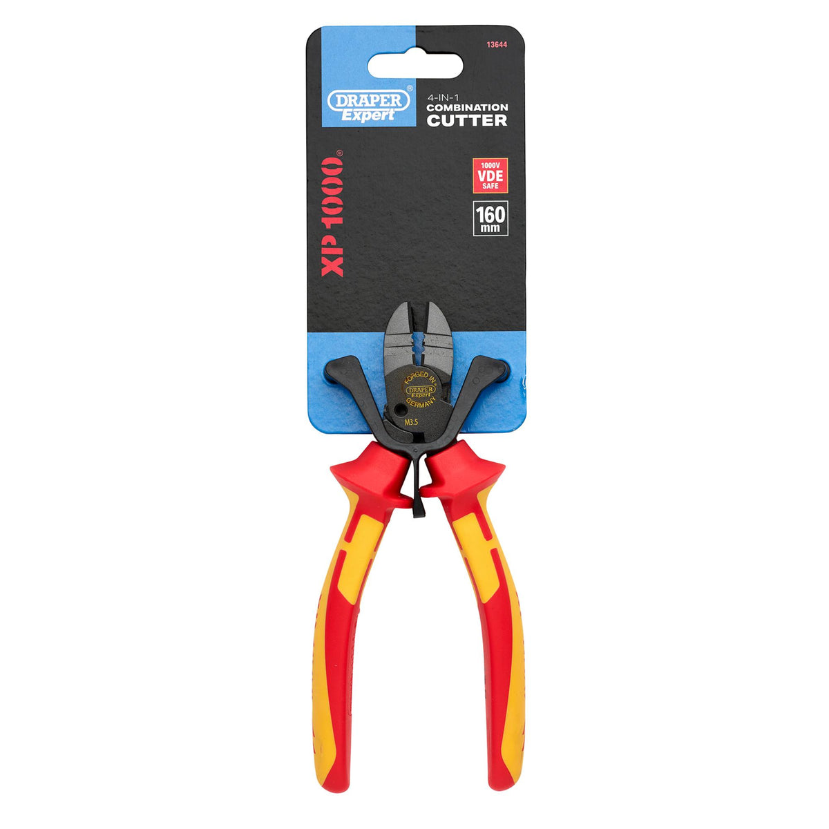XP1000 VDE 4-in-1 Combination Cutter, 160mm : Model No. XP1000/4-1/NT