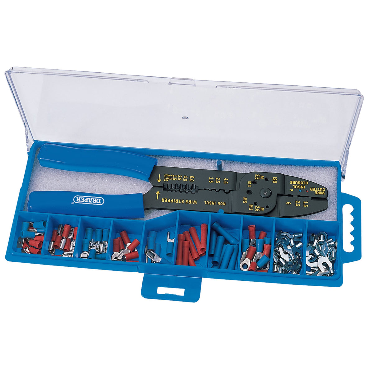 DRAPER 5 Way Crimping Tool and Terminal Kit: Model No.CT-K