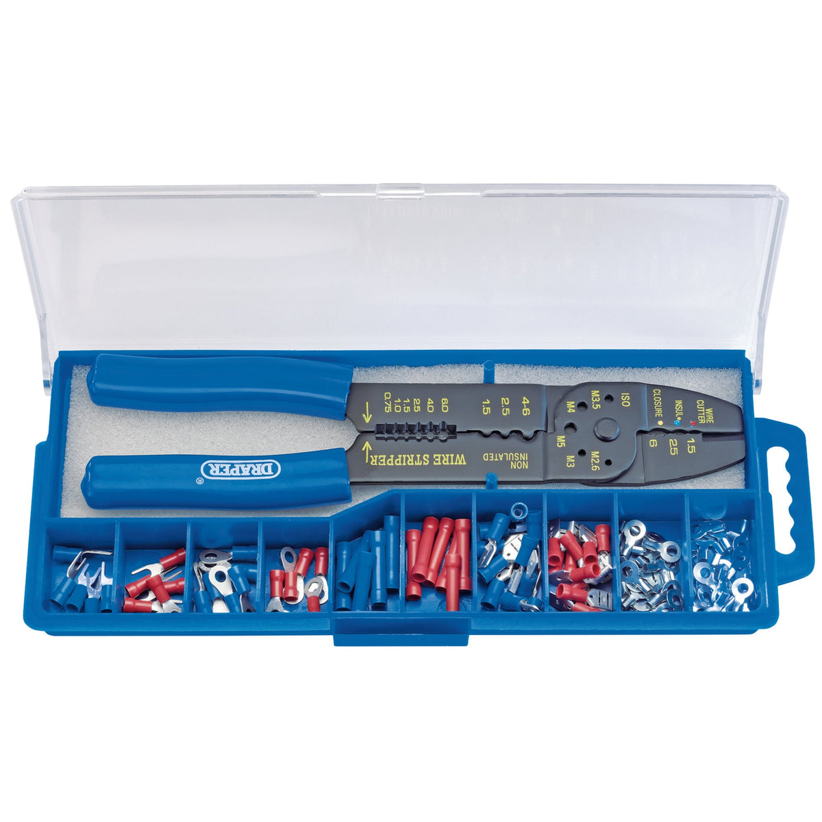 DRAPER 5 Way Crimping Tool and Terminal Kit: Model No.CT-K