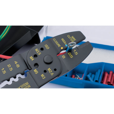 DRAPER 5 Way Crimping Tool and Terminal Kit: Model No.CT-K
