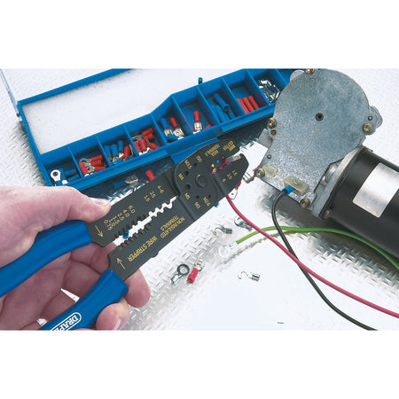 DRAPER 5 Way Crimping Tool and Terminal Kit: Model No.CT-K