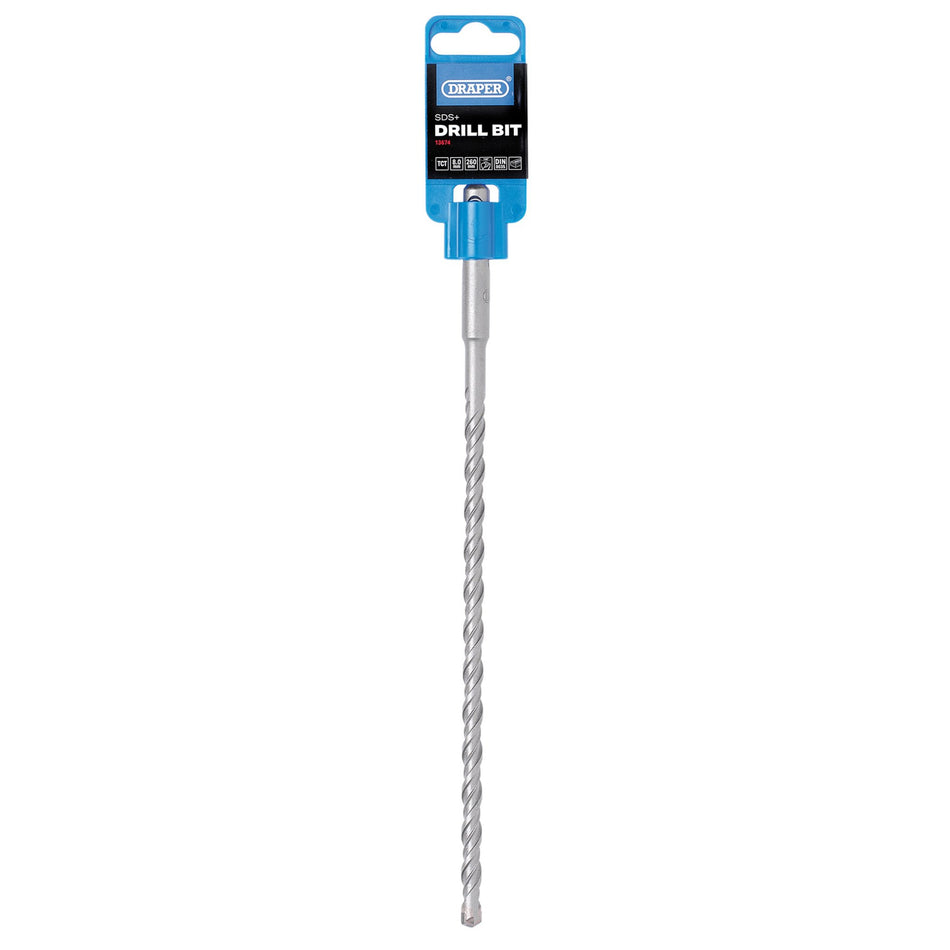 SDS Plus Drill Bit, 8.0 x 260mm: No.DBSDS