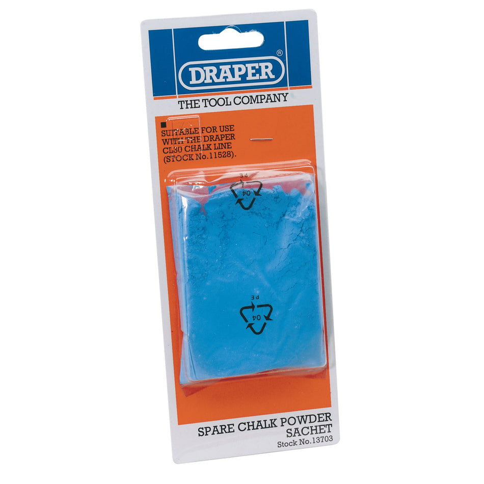 DRAPER Spare Chalk for 86921, 10742, 10871 and 11528 Chalk Lines: Model No.SP/CL30