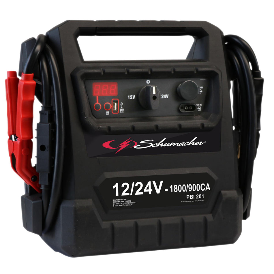 Schumacher PBI201 12/24V Booster, 1800/900CA : Model No. PBI201