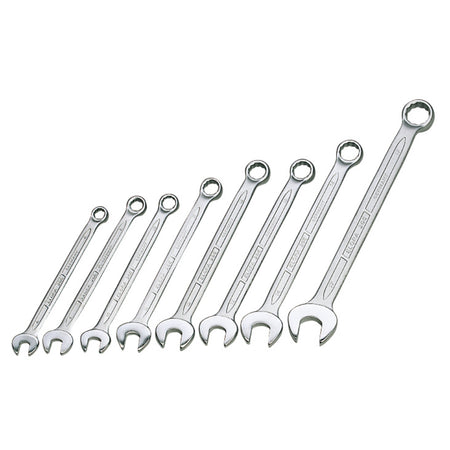 8 Piece Long Metric Combination Spanner Set: Model No.205 S8M