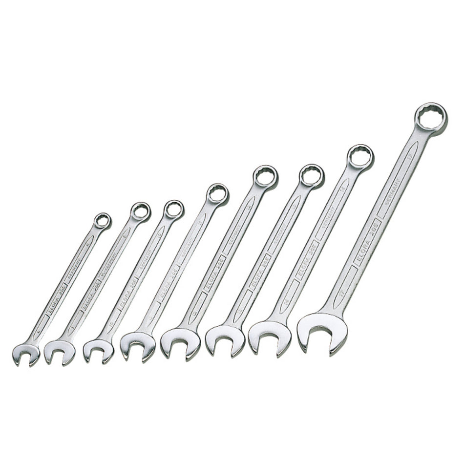 8 Piece Long Metric Combination Spanner Set: Model No.205 S8M