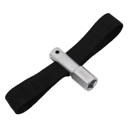 DRAPER 1/2in. Square Drive or 21mm 120mm Capacity Oil Filter Strap Wrench: Model No.256