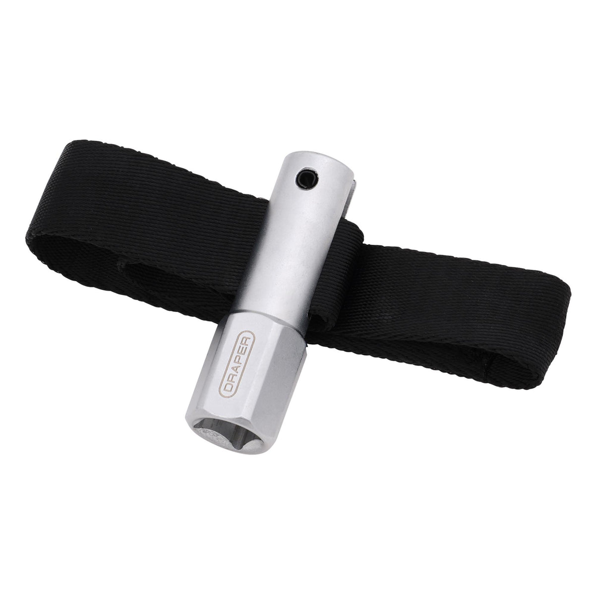 DRAPER 1/2in. Square Drive or 21mm 120mm Capacity Oil Filter Strap Wrench: Model No.256