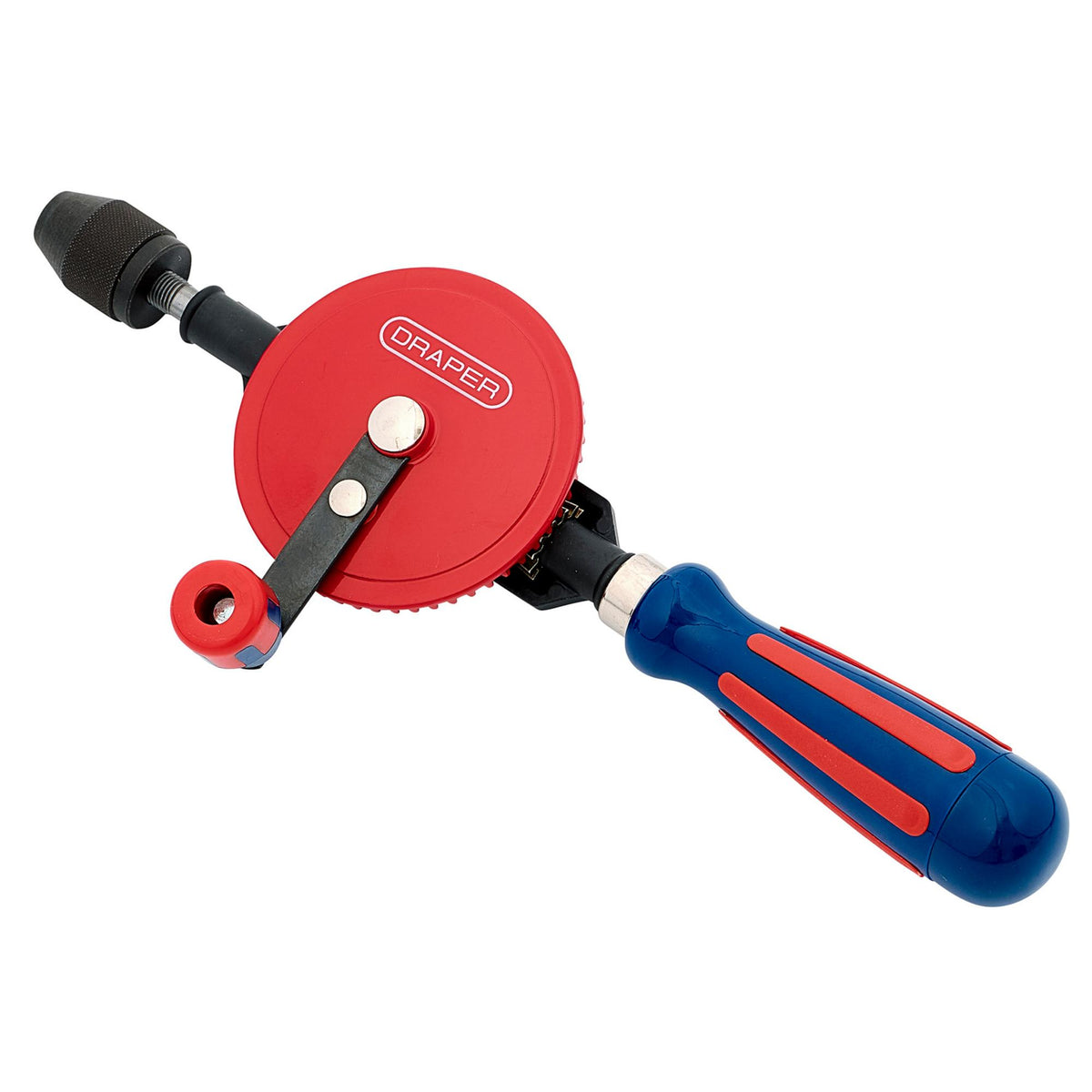 DRAPER 8mm 3/8in. Chuck Double Pinion Hand Drill: Model No.4900