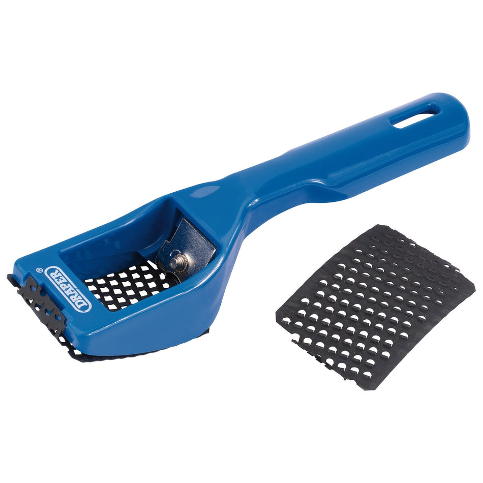DRAPER 65mm x 40mm Curved Blade Multirasp Shaver: Model No.2111