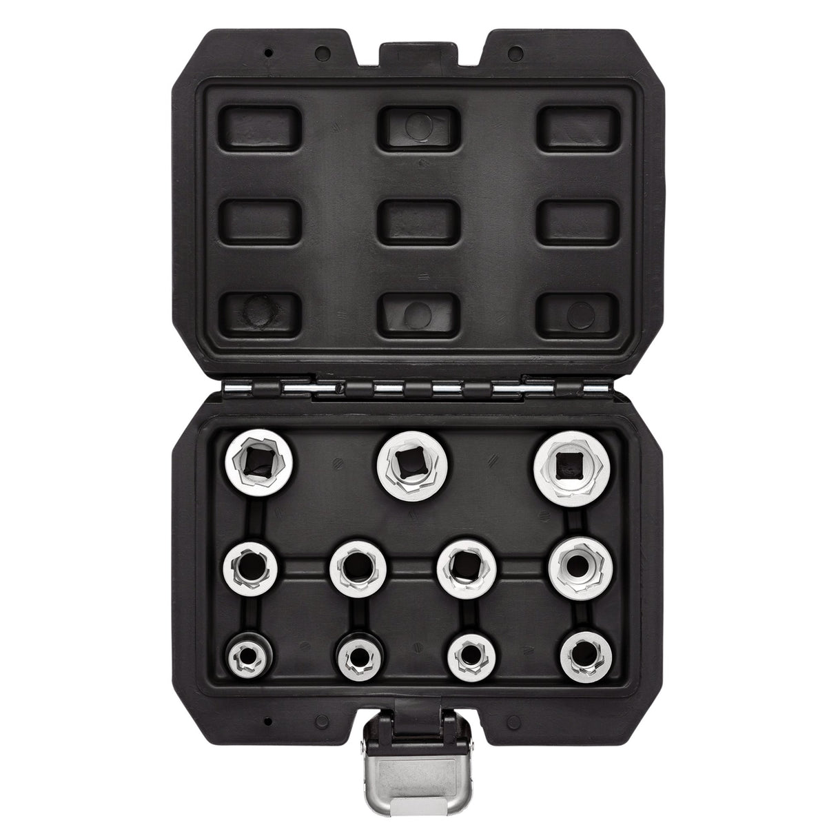 Bolt Extractor Socket Set, 3/8" Sq. Dr. (11 Piece): No.BE-11PC