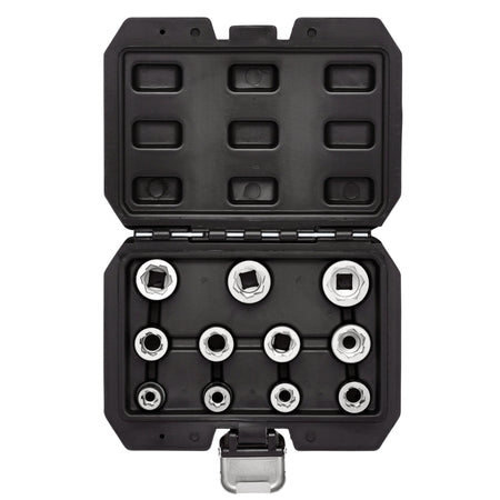 Bolt Extractor Socket Set, 3/8" Sq. Dr. (11 Piece): No.BE-11PC