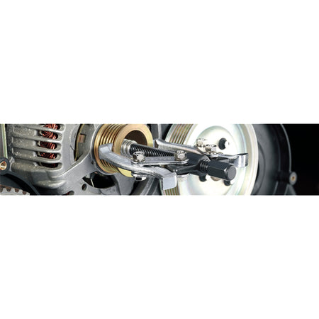 DRAPER 65mm Reach x 75mm Spread Twin Leg Reversible Puller: Model No.N130