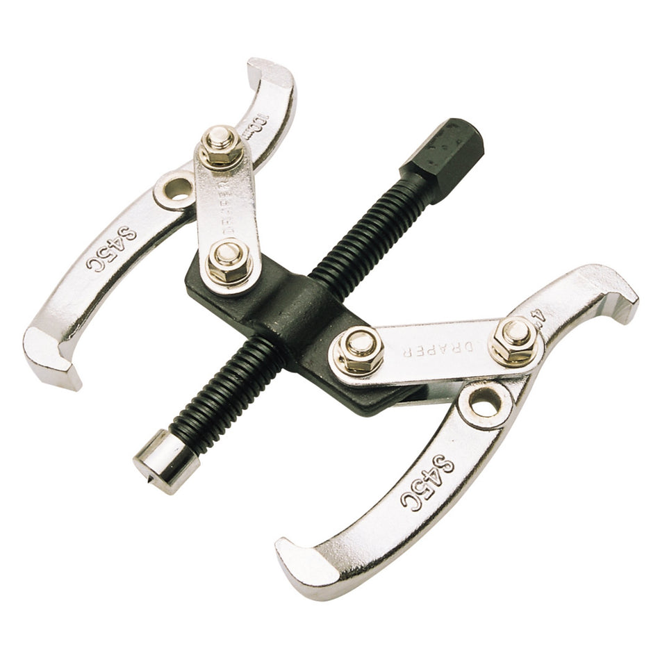 DRAPER 102mm Reach x 110mm Spread Twin Leg Reversible Puller: Model No.N130