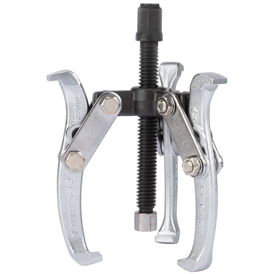 DRAPER 102mm Reach x 110mm Spread Triple Leg Reversible Puller: Model No.N133