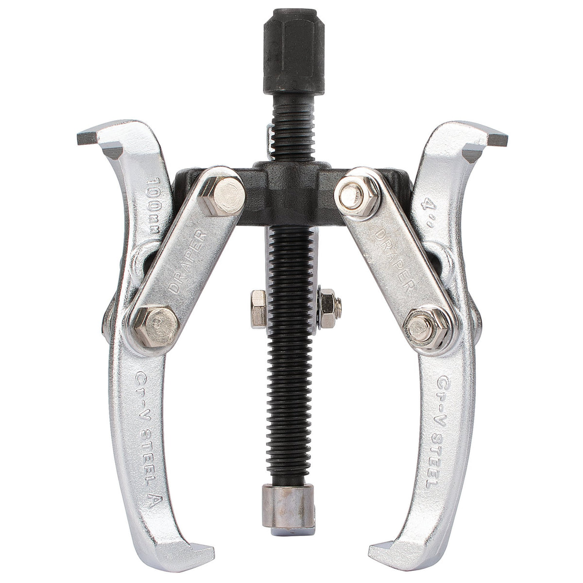 DRAPER 102mm Reach x 110mm Spread Triple Leg Reversible Puller: Model No.N133