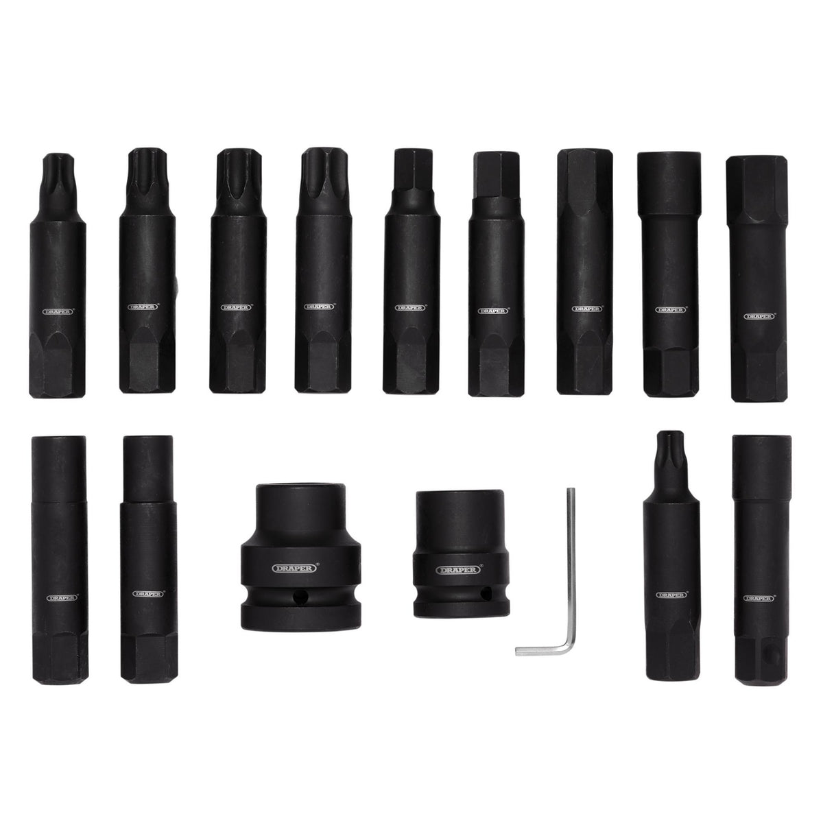 Hex Star Bit Set (16 Piece): No.HSBS-16PC